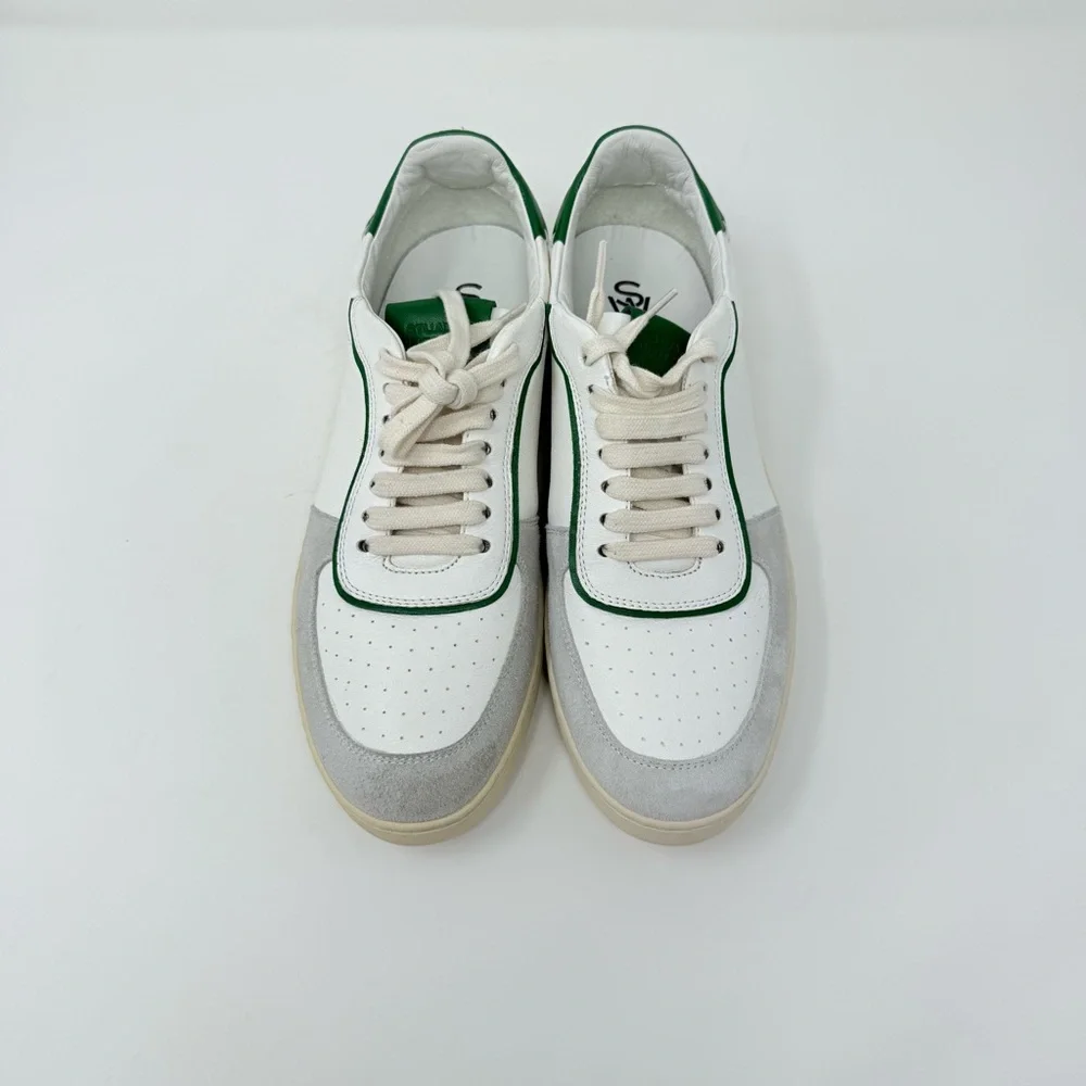 New Stuart Weitzman Derby Low Top Sneakers Sz US 9